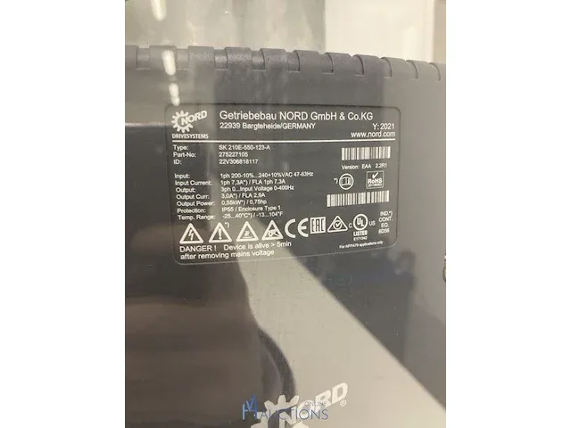 Kapmachine nord drive systems - afbeelding 2 van  17