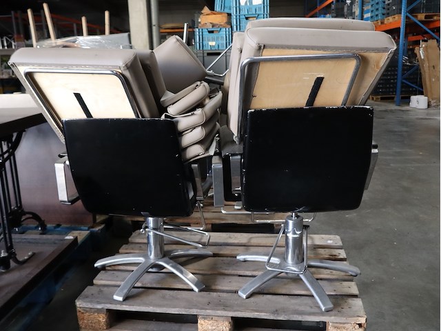 Kappersstoelen (x4) - afbeelding 2 van  4