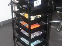 Kapperstrolley met inhoud - afbeelding 1 van  1