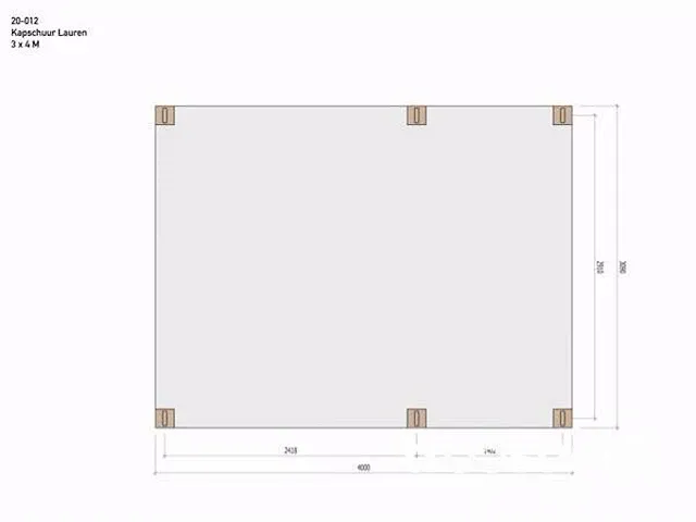Kapschuur franse eik 3x4 - afbeelding 3 van  21