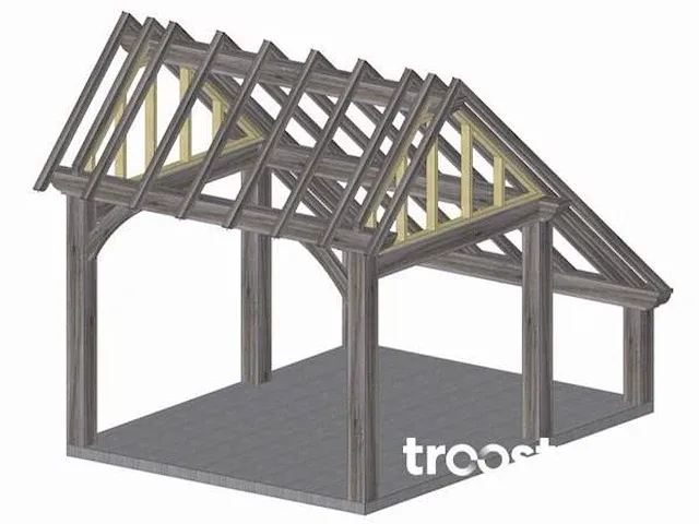 Kapschuur franse eik 3x4 - afbeelding 12 van  21
