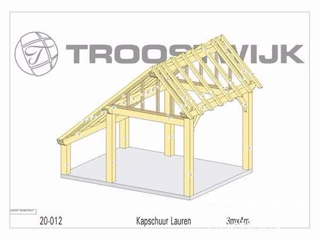 Kapschuur franse eik 3x4 - afbeelding 17 van  21