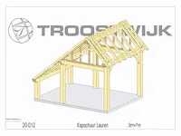 Kapschuur franse eik 3x4 - afbeelding 17 van  21