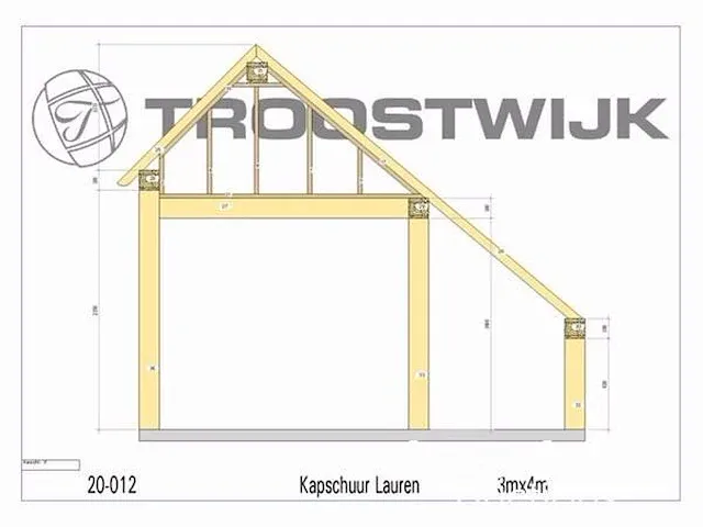 Kapschuur franse eik 3x4 - afbeelding 19 van  21