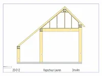 Kapschuur/poolhouse (fijnspar) - afbeelding 11 van  14