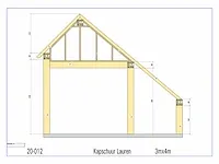 Kapschuur/poolhouse (fijnspar) - afbeelding 12 van  14