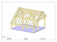 Kapschuur/poolhouse (fijnspar) - afbeelding 8 van  14