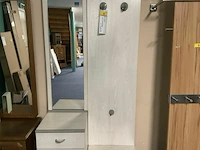 Kapstok met spiegel en 4 lades - afbeelding 2 van  6