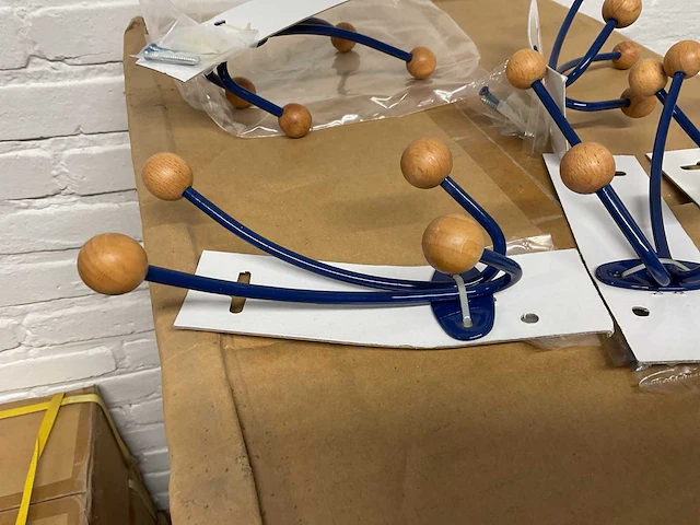 Kapstokken blauw - afbeelding 3 van  5