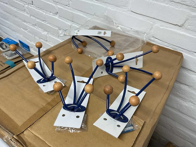 Kapstokken blauw - afbeelding 5 van  5