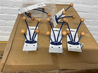 Kapstokken blauw - afbeelding 2 van  5