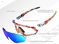 Kapvoe gepolariseerde fietsbril - afbeelding 3 van  4