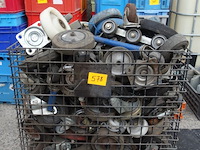 Kar met kleine wielen voor karren - afbeelding 1 van  3