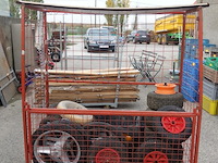 Kar met wielen voor bakwagen, grasmaaiers en brommers - afbeelding 1 van  3