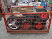 Kar met wielen voor bakwagen, grasmaaiers en brommers - afbeelding 2 van  3