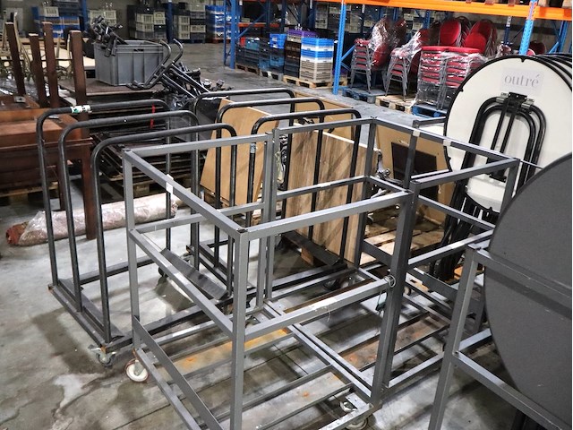 Kar voor bartafel (x4) - afbeelding 2 van  2