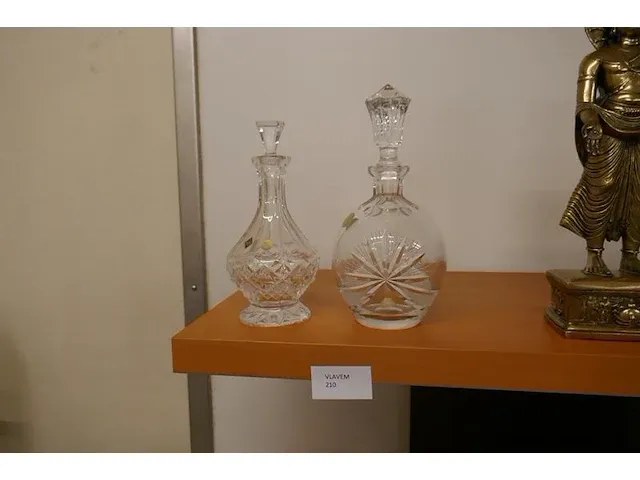 Karaffen in kristal - afbeelding 1 van  1