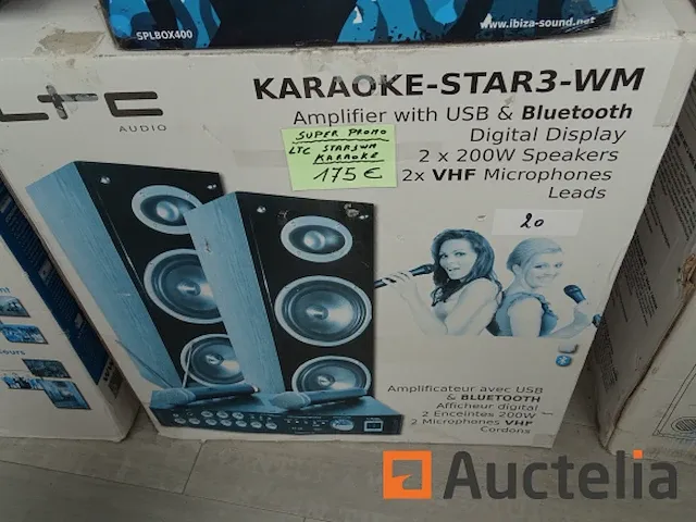 Karaoke karaoke star3-wm ltc audio karaoke set - afbeelding 1 van  3
