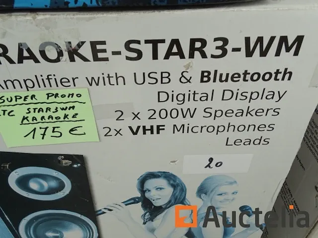 Karaoke karaoke star3-wm ltc audio karaoke set - afbeelding 3 van  3