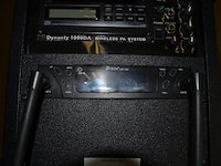 Karaoke systeem dynasty 1000da met draadloze microfoon dtech uh-102 - afbeelding 5 van  9
