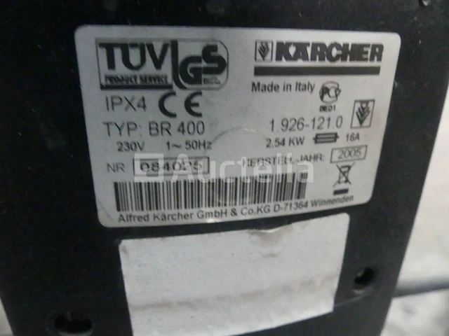 Kärcher br400 hogedrukreiniger - afbeelding 3 van  4