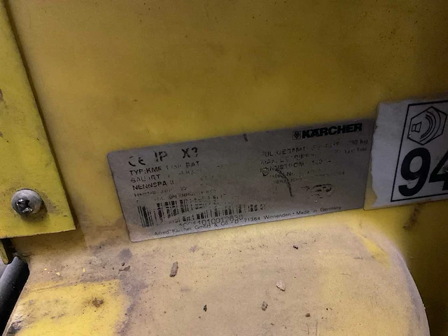 Kärcher kmr 1250 zelfrijdende veegmachine - afbeelding 6 van  14