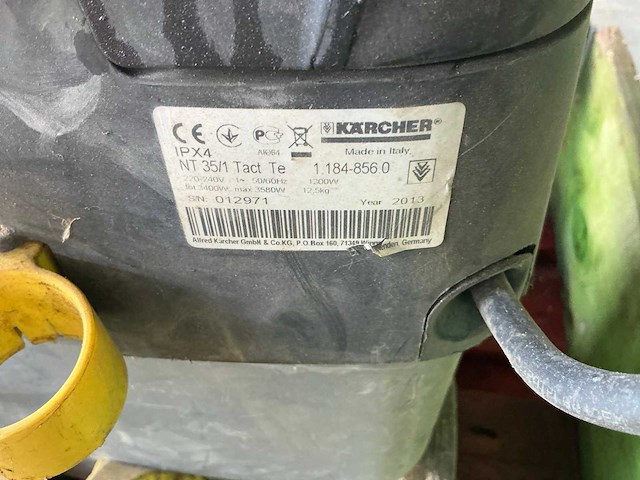 Kärcher nt 35/1 tact industriële stofzuiger - afbeelding 4 van  4
