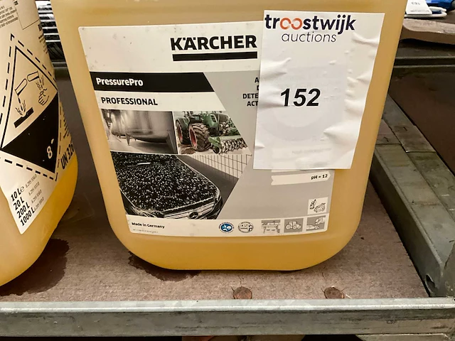 Kärcher. pressure pro rm 81. detergent voor vloerreiniger,inhoud 10 liter. - afbeelding 1 van  1