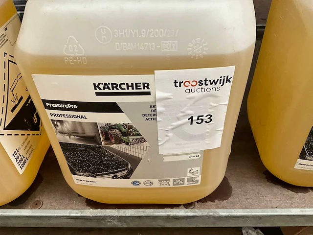 Kärcher. pressure pro rm 81. detergent voor vloerreiniger,inhoud 10 liter. - afbeelding 1 van  1