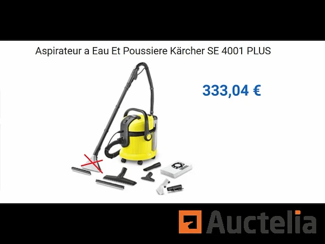 Kärcher se 4001 plus nat- en droogzuiger - afbeelding 1 van  5
