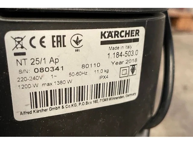 Kärcher stofzuiger - afbeelding 4 van  4