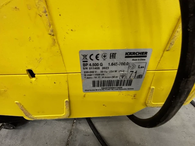 Karcher tuinpomp - afbeelding 3 van  3