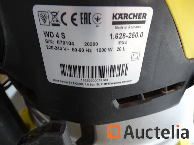 Kärcher wd 4 nat- en droogzuiger - afbeelding 3 van  7