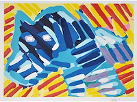 Karel appel - bull dog - litho - afbeelding 2 van  6
