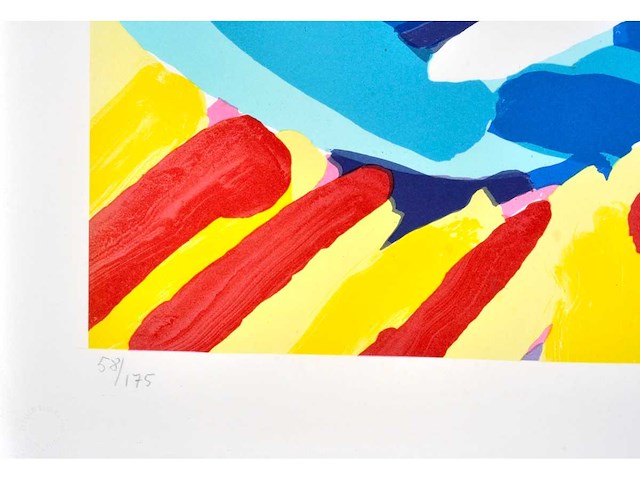 Karel appel - bull dog - litho - afbeelding 4 van  6