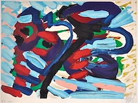 Karel appel - loving heads - litho - afbeelding 1 van  5