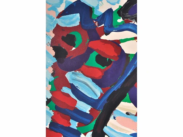 Karel appel - loving heads - litho - afbeelding 4 van  5