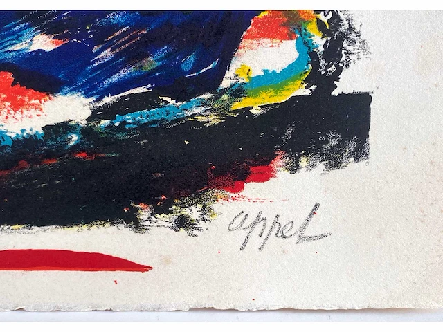 Karel appel - musique barbare - litho - afbeelding 3 van  7