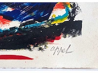 Karel appel - musique barbare - litho - afbeelding 3 van  7