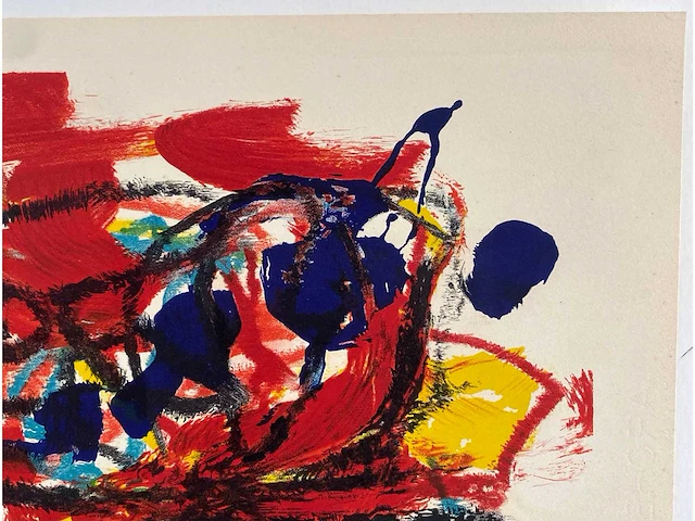 Karel appel - musique barbare - litho - afbeelding 4 van  7