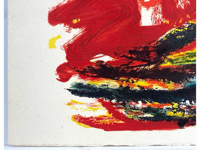 Karel appel - musique barbare - litho - afbeelding 6 van  7