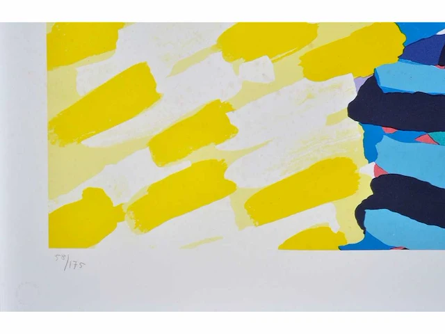 Karel appel - splintering heads - litho - afbeelding 4 van  6