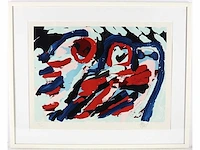Karel appel - three smiling faces - litho - afbeelding 2 van  5