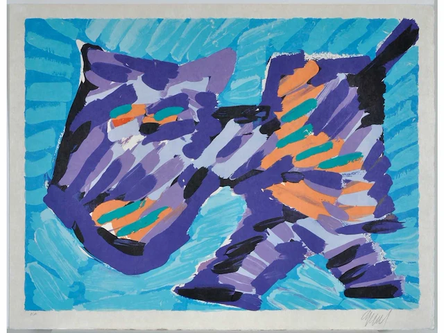 Karel appel (1921-2006) - top - afbeelding 2 van  6