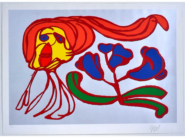 Karel appel (amsterdam, 1921 - 2006) - groot - afbeelding 2 van  7