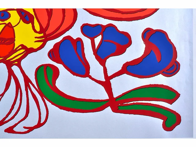 Karel appel (amsterdam, 1921 - 2006) - groot - afbeelding 6 van  7
