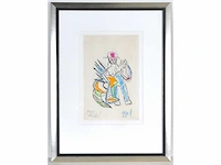 Karel appel (amsterdam, 1921 - 2006) - handingekleurd - afbeelding 2 van  7