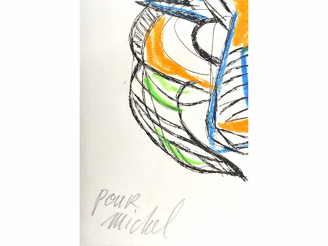 Karel appel (amsterdam, 1921 - 2006) - handingekleurd - afbeelding 4 van  7