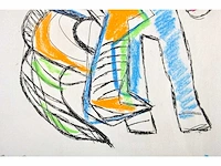 Karel appel (amsterdam, 1921 - 2006) - handingekleurd - afbeelding 7 van  7