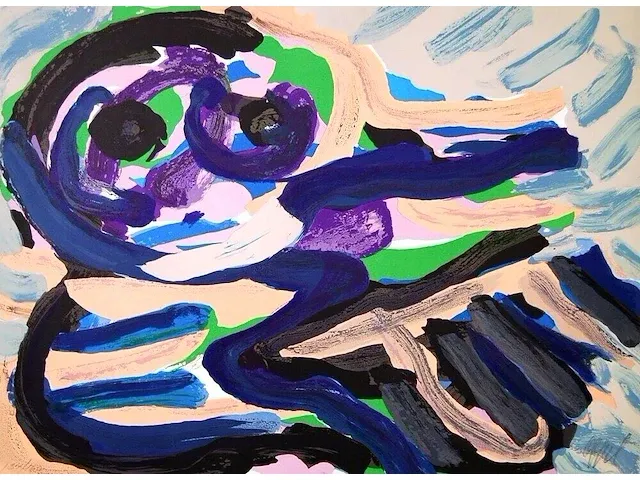 Karel appel (amsterdam 1921-2006) top - afbeelding 1 van  7